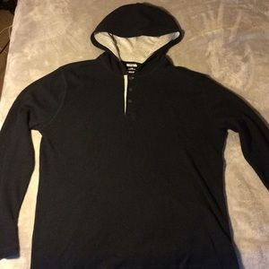Men’s Michael Kors Waffle Hooded Shirt